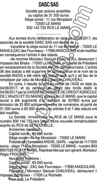 Contenu publication
