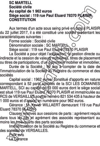 Contenu publication