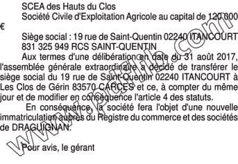 Contenu publication