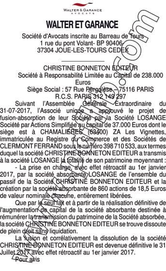 Contenu publication