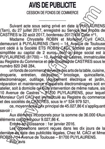 Contenu publication