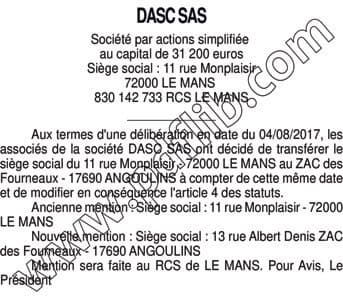 Contenu publication