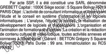 Contenu publication