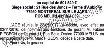 Contenu publication