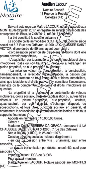 Contenu publication