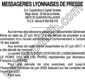 Contenu publication