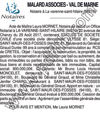 Contenu publication