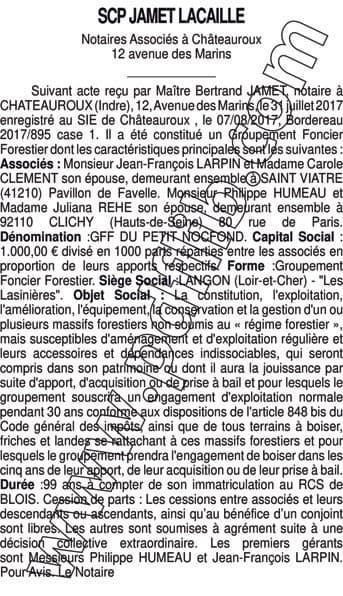 Contenu publication