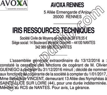 Contenu publication