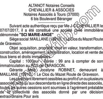 Contenu publication