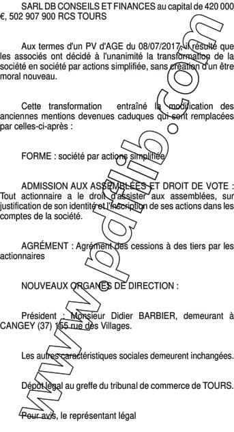 Contenu publication