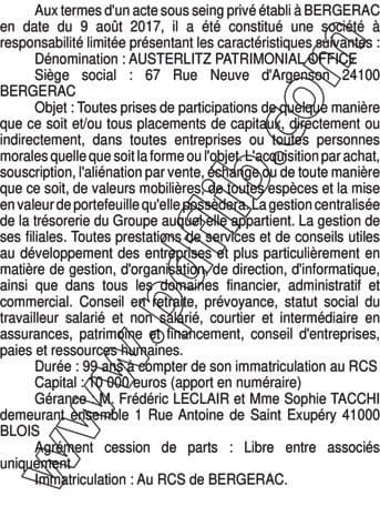 Contenu publication