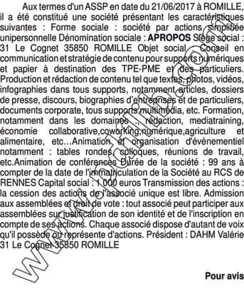 Contenu publication