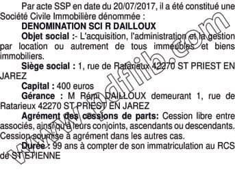 Contenu publication