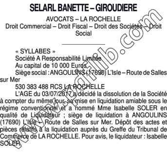 Contenu publication