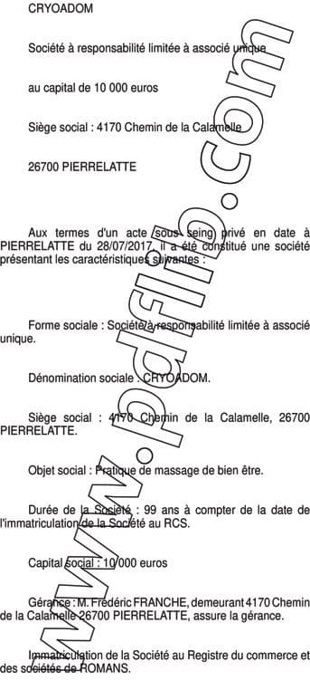 Contenu publication