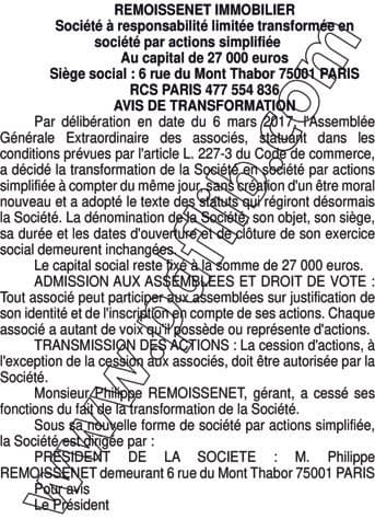 Contenu publication