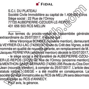 Contenu publication