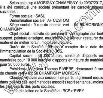 Contenu publication