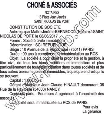 Contenu publication