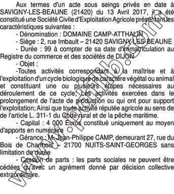 Contenu publication