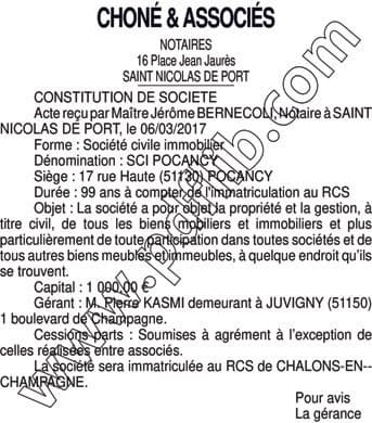 Contenu publication
