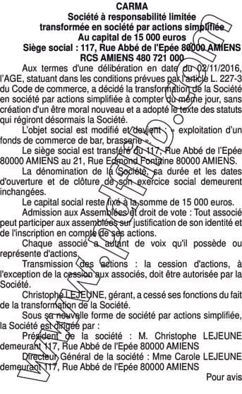Contenu publication