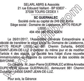 Contenu publication