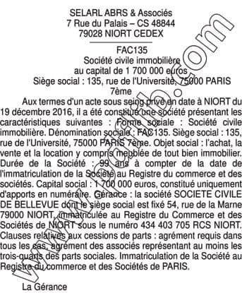 Contenu publication