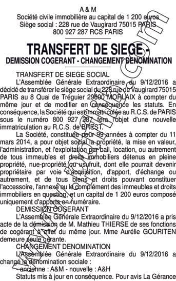 Contenu publication