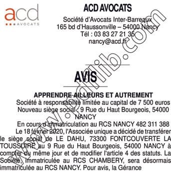 Contenu publication