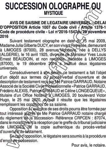 Contenu publication