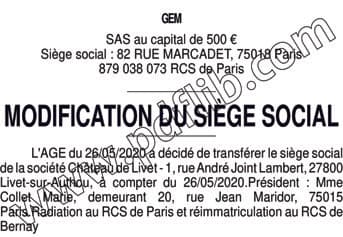 Contenu publication