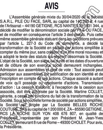 Contenu publication
