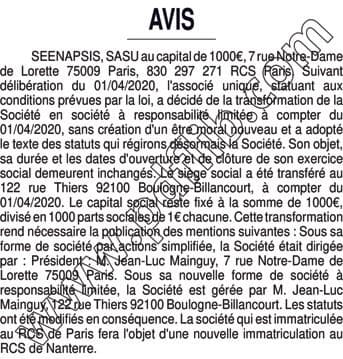 Contenu publication