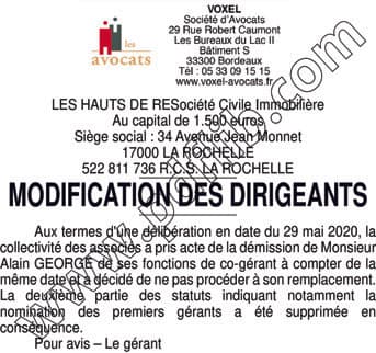 Contenu publication