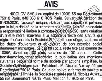 Contenu publication