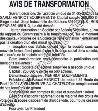 Contenu publication