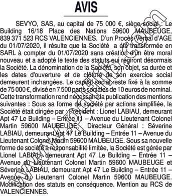 Contenu publication
