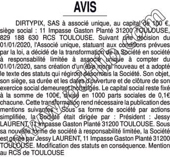 Contenu publication