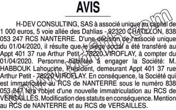 Contenu publication