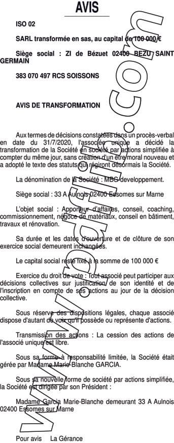 Contenu publication