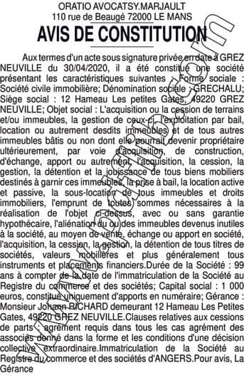 Contenu publication
