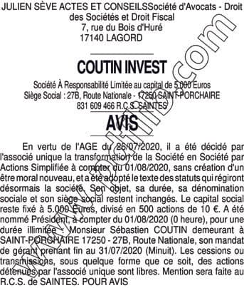 Contenu publication