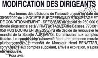 Contenu publication