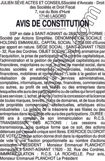 Contenu publication
