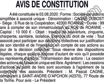 Contenu publication