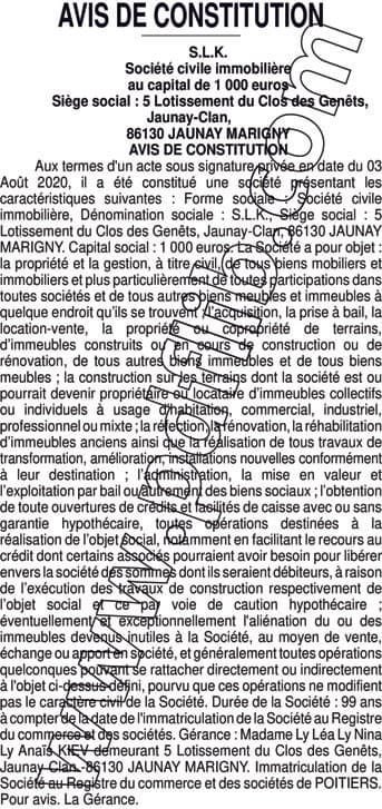 Contenu publication