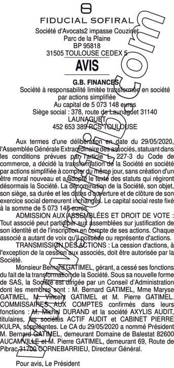 Contenu publication