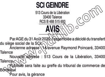 Contenu publication